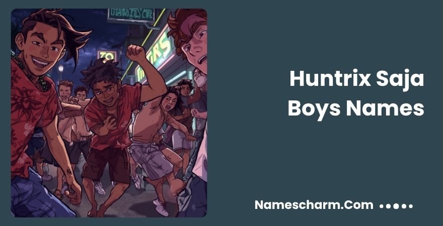 Huntrix Saja Boys Names