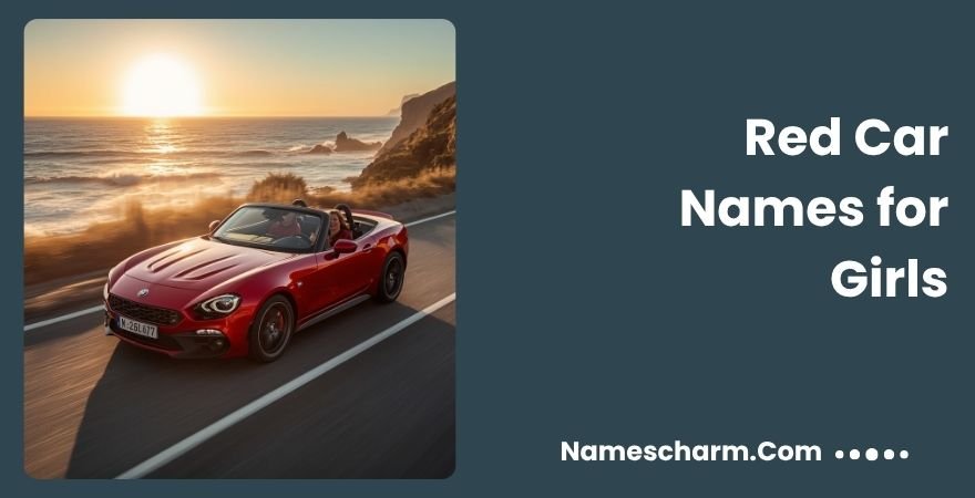 Red Car Names for Girls