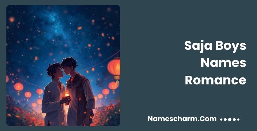 Saja Boys Names Romance