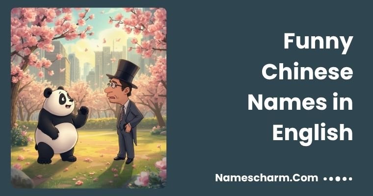 Funny Chinese Names in English