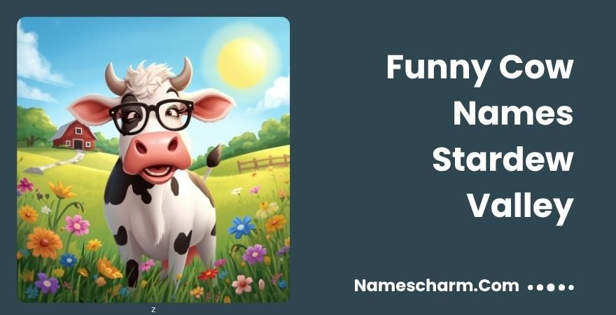 Funny Cow Names Stardew Valley