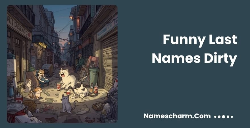 Funny Last Names Dirty