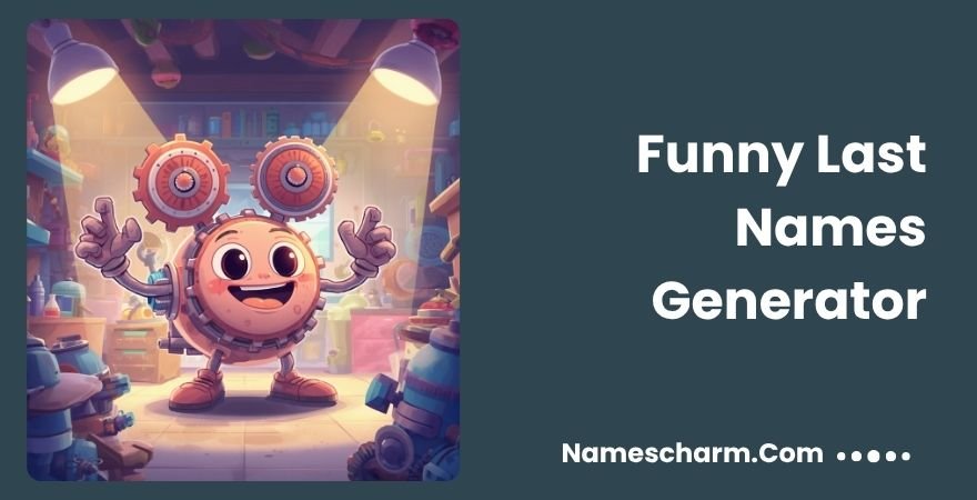 Funny Last Names Generator