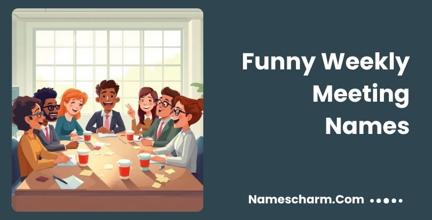 Funny Weekly Meeting Names