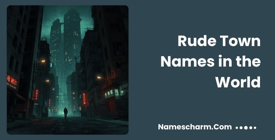 Rude Town Names in the World