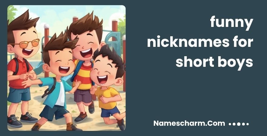 funny nicknames for short boys