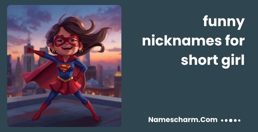 funny nicknames for short girl